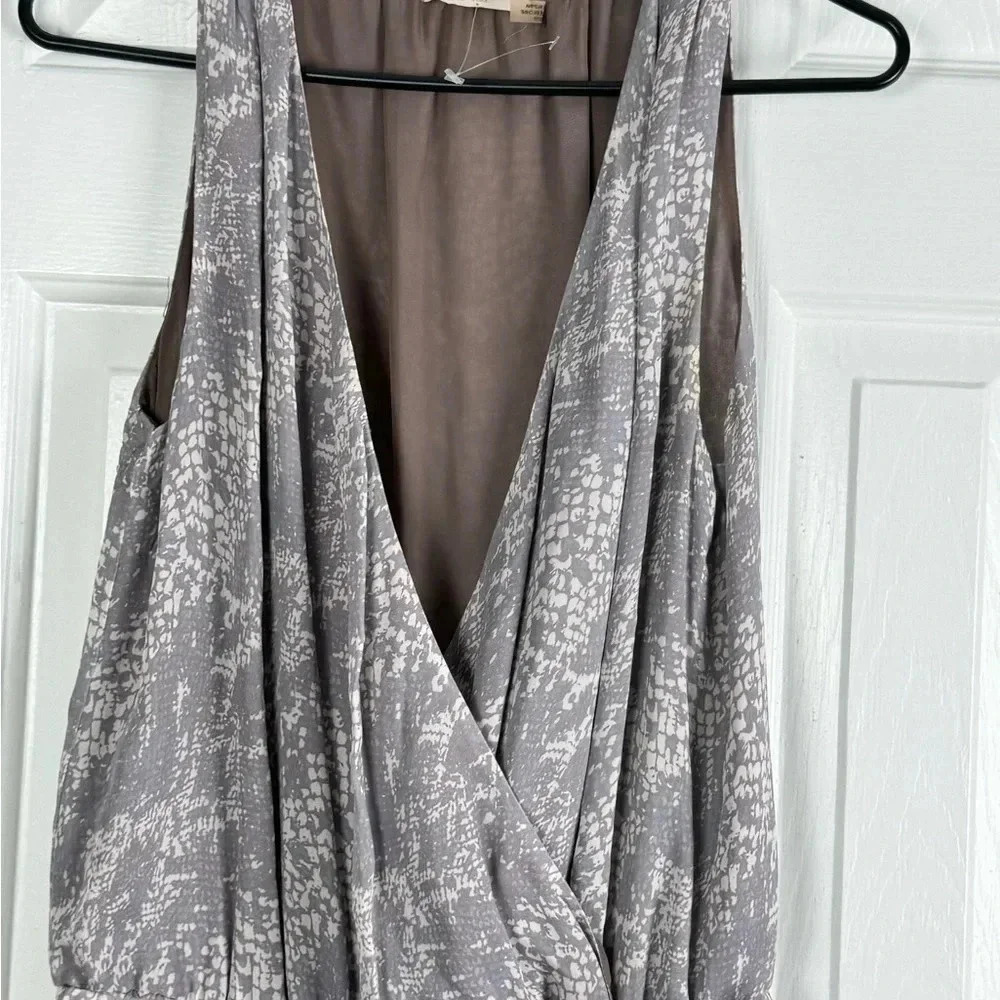 Ramy Brook Snake Print Wrap Drawstring Waist Band… - image 4